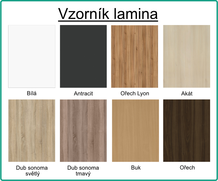 vzorník lamin oblý